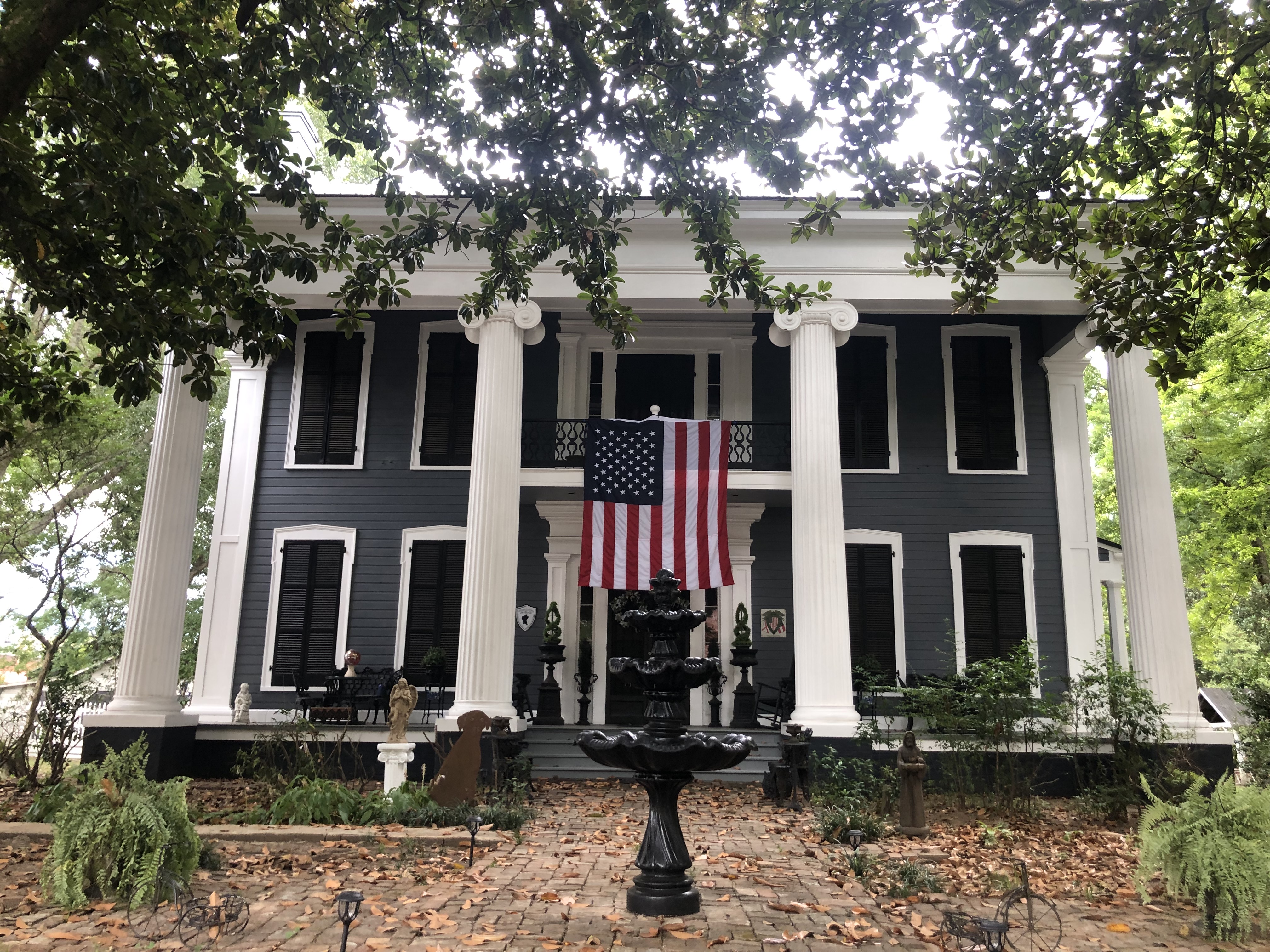 Photo of the front of the house