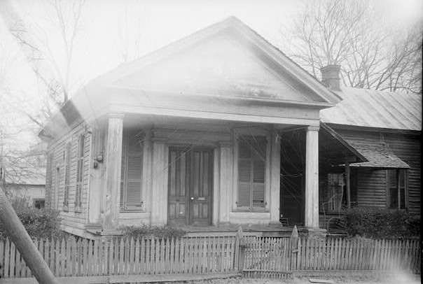 An old photo of the studio house