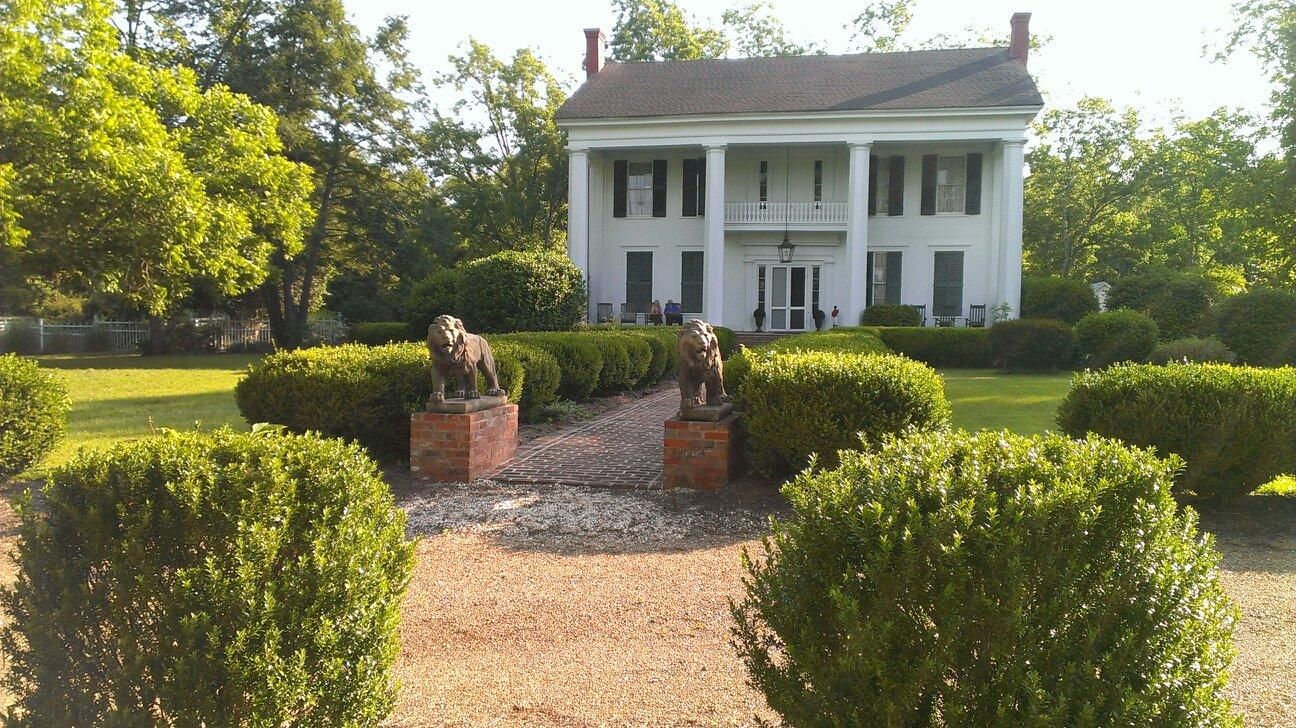 Photo of the front of the house